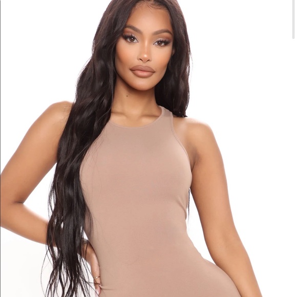 Dress midi cream - Picture 3 of 3